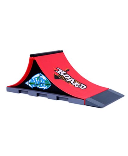 MyXL Fun Skate Park Ramp Track Onderdelen voor Bureau Toets Kids Adult Indoor Tafel Speelgoed Vinger Skateboards Track 23.5*10*9 cm