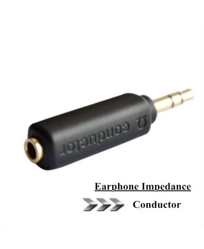 MyXL DUNU Dirigent Oortelefoon Impedantie Plug 75 150 200 ohm Noise Cancelling Adapter 3.5mm Jack Professionele Verminderen Noise Filter Plug