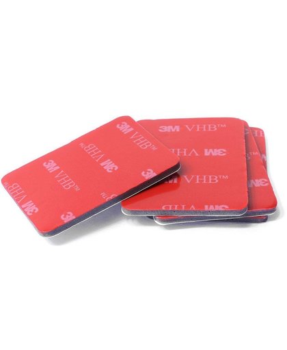 MyXL QQT 30 Stks 3 M Rode Sticker Dubbele Plakband Beïnvloed Voor Go pro Hero 6 5 4 3 + voor SJ4000 voor Xiaomi voor Yi