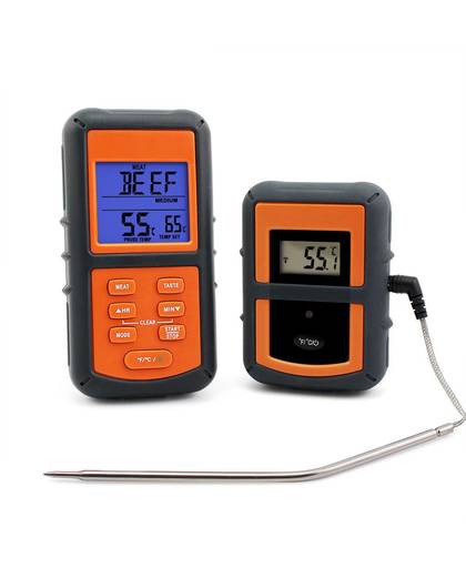 MyXL ThermoPro TP-07 300 voeten Range Draadloze Thermometer-Remote BBQ, roker, Grill, Oven, vlees Thermometer en Timer