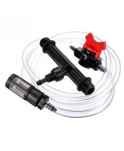 MyXL 1/2 3/4 inch Irrigatie Venturi Kunstmest Kit Mixer Injectoren Water Buis Ozon MixerTub SPA met Schakelaar Filter