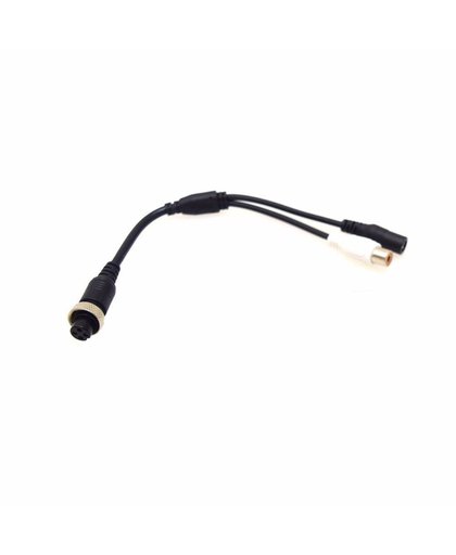 MyXL 4 Pin naar RCA Adapter Shockproof Waterdicht Vrouwelijke 4-Pin naar RCA (A/V) Adapter Draad, RCA naar 4-PIN Monitor/Camera Adapter