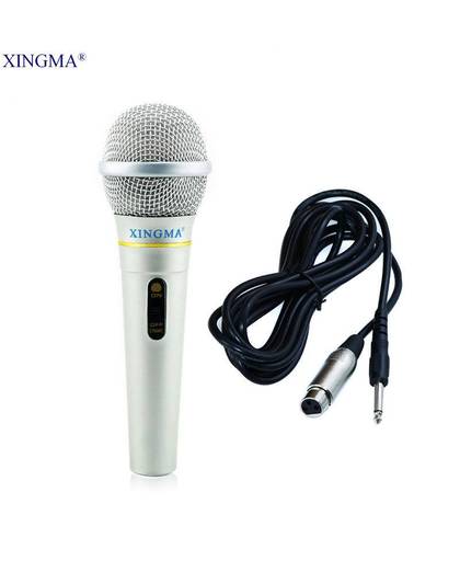 MyXL XINGMA AK-319 Dynamische Microfoon Professionele Wired Handheld Karaoke Microfoon studio Voor Zingen systeem Party KTV Versterker