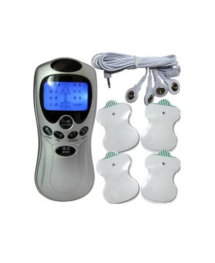 MyXL 1 set 4 in 1 Full Body Shaper Digitale Therapie Machine Stimulator stimulator Afslanken Tientallen Acupunctuur Korporaal met 4 Elektrode Pads