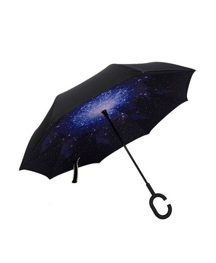 MyXL Uitzonderlijke Prijs C Handvat Winddicht Reverse Opvouwbare Paraplu Vrouwen/Vrouwelijke Regen Auto Omgekeerde Guarda-chuvaParapluie