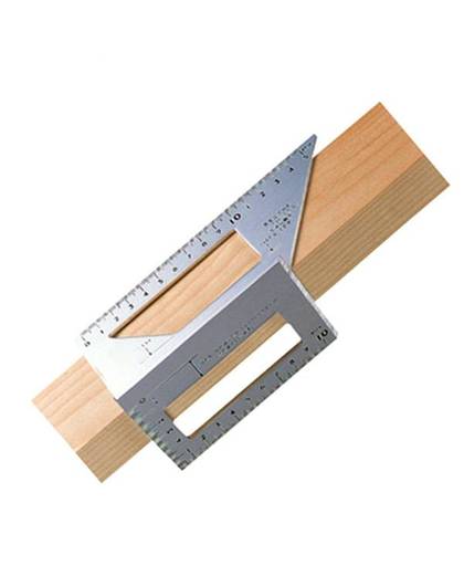 MyXL Goede kwaliteit Japanse Aluminiumlegering houtbewerking regel, Multifunctionele Vierkante 45 graden 90 graden gauge