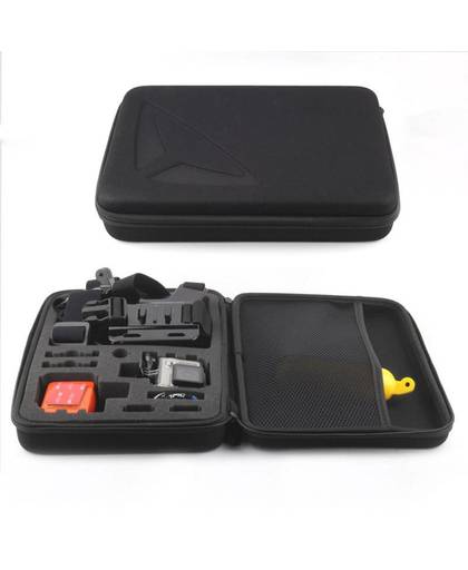 MyXL QIUNIU Grote EVA Reizen Opslag Collectie Tas Case Beschermende Doos voor GoPro Hero 6 5 4 3 + 3 2 voor Xiaomi Yi Camera accessoires