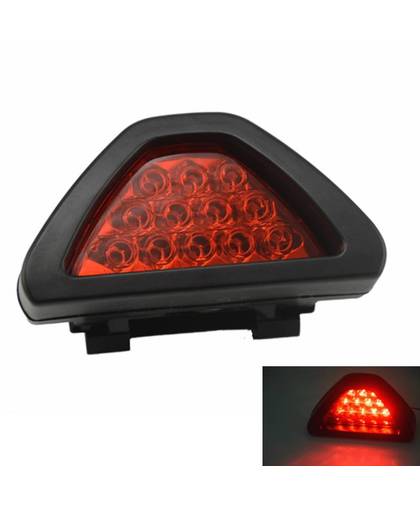 MyXL Universal F1 Stijl DRL Red 12LED Achterlichten Stop Fog Remlicht Lamp Auto Motor Externe Lichten