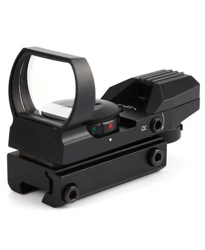 MyXL Koop 20mm/11mm Tactical Scope Hunting Optics Riflescope Holografische Red Dot Sight Reflex 4 Reticle Jacht Gun Accessoires