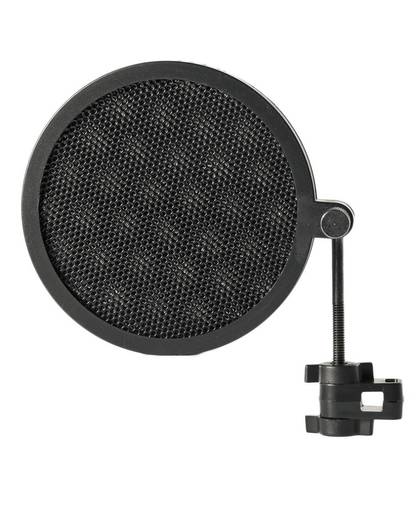 MyXL PS-2 Dubbellaags Studio Microfoon Mic Wind Screen Pop Filter/Swivel Mount/Masker Teruggeschrokken Voor Spreken Recording