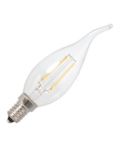 Kaarslamp tip led filament 1w (vervangt 15w) kleine fitting e14