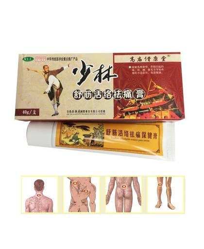MyXL 5 Stks Chinese Shaolin Pijnstillende Crème Pijnbestrijding Zalf voor Reumatoïde Artritis/gewrichtspijn Pijnstillende Balm Massage