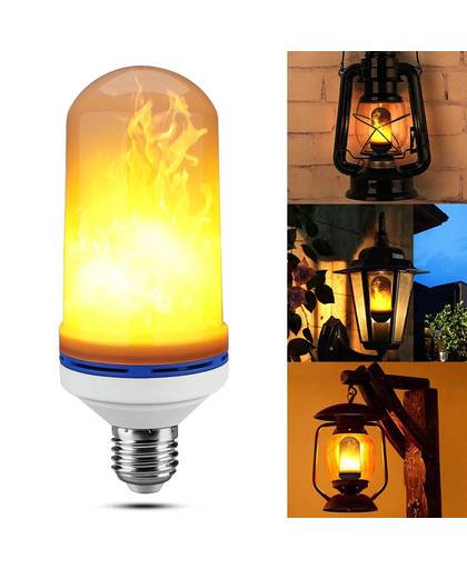 MyXL 2018Kaars Lamp E26 LED Flame Fire Licht Effect Gesimuleerde Natuur Corn Lampen E26 Decoratie Lamp