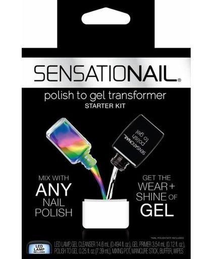 Sensationail Starterkit polish to go starter kit