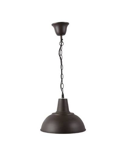 Clayre & eef hanglamp ø 30x28 cm / e27/max. 1x60watt - zwart - ijzer