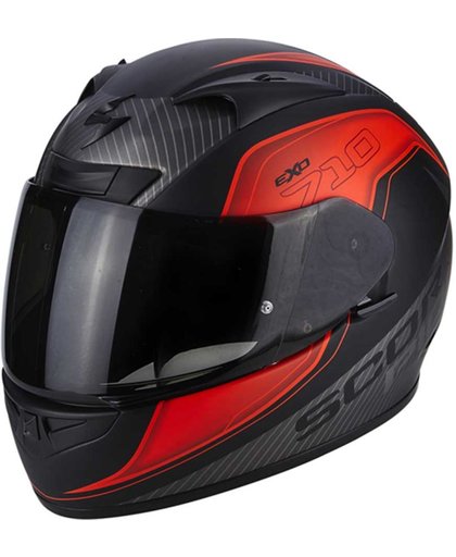 Scorpion Exo 710 Air Mugello Helmet Black Red 2XL