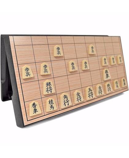 MyXL Opvouwbare Magnetische Vouwen Shogi Set Boxed draagbare Japanse Schaakspel Sho-gi logisch denken 25*25*2 cm