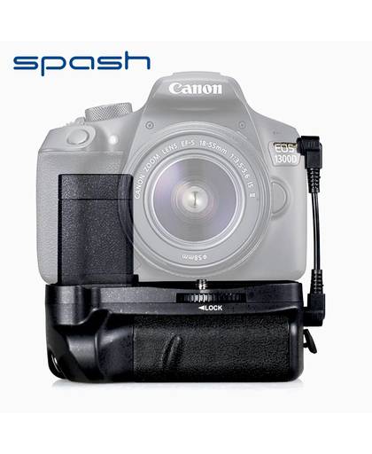 MyXL Spash Multi-Power Battery Grip voor Canon EOS 1100D 1200D 1300D Rebel T5 T6 T3 EOS Kiss X50 Werk met LP-E10 batterij