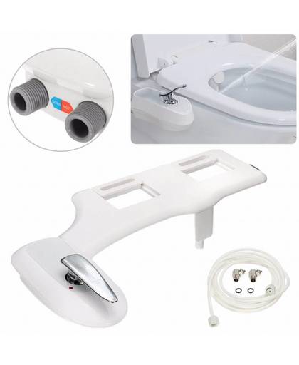 MyXL Niet-Elektrische Warm En Koud Water Bidet Toilet Seat Attachment Mayitr Badkamer Wassen Gun Zelfreinigende Noozle