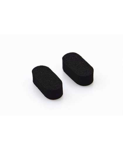 MyXL 2 Pairs Zwarte Vervanging Spons Hoofdband Hoofdband Foam Pads Kussens Reparatie Onderdelen voor Koss Porta Pro PP Hoofdtelefoon Headset