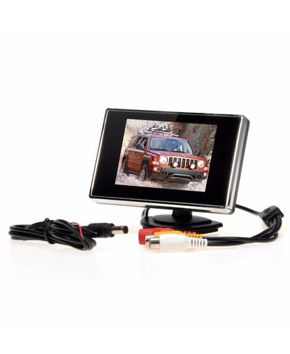 MyXL Kebidumei 3.5 &quot;TFT LCD Auto Monitor Auto TV Auto achteruitrijcamera monitor Parkeerhulp Backup Reverse Monitor Auto DVD Screen