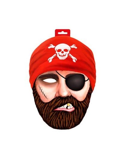 Masker groot piraat