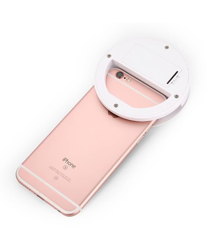 MyXL Selfie draagbare flash led camera telefoon fotografie ring licht enhancing fotografie voor iphone smartphone roze wit zwart
