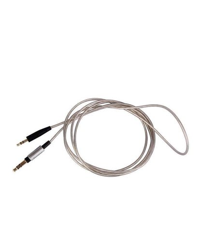 MyXL Top Kwaliteit Upgrade Vervanging zilver Audio Cable Voor B & W Bowers & Wilkins P5 P7 hoofdtelefoon headset