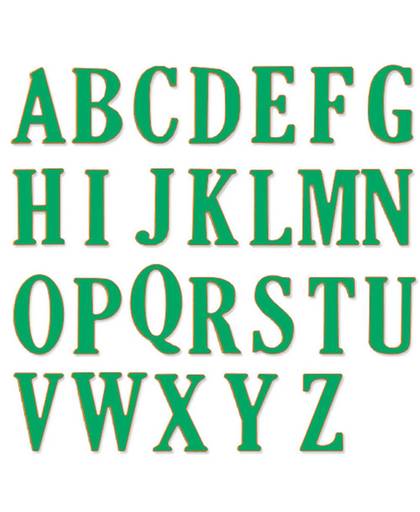 MyXL Een set bevat 26 letters Stansmessen Stencil Grote Grote Alfabet Letters Snijden Stencils Metalen voor DIY Scrapbooking Card