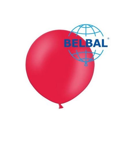 Grote ballon rood b350 90cm 1 stuks