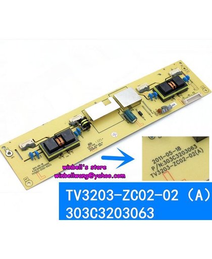 MyXL Gloeden originele TCLL32E10 LCD32R26 TV3203-ZC02-02 (Een) 303C3203063 LCD inverter, in voorraad ~