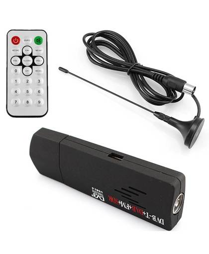 MyXL Digitale USB TV FM + DAB DVB-T RTL2832U + R820T Ondersteuning SDR Tuner Ontvanger & dvb t HDTV tv Stick dongle met Ontvanger antenne