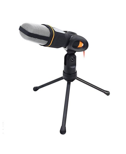 MyXL Wired Mic Microfoons Condensator Stereo Sound Studio Microfoon Karaoke Microfone met Standhouder Clip voor PC Laptop Notebook