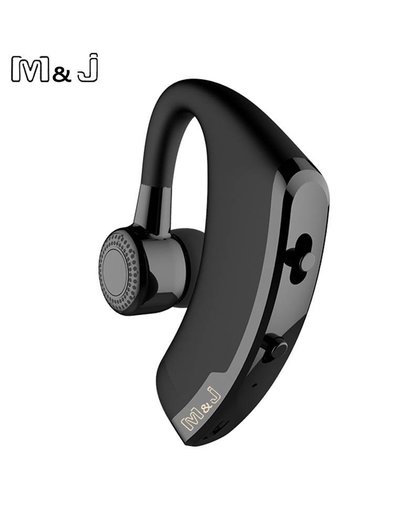MyXL M & J V9 Handsfree Business Bluetooth Hoofdtelefoon Met Mic Voice Control Draadloze Bluetooth Headset Voor Drive Noise Cancelling