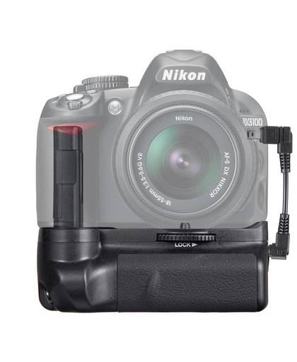 MyXL Travor Batterij Grip Pack Houder voor Nikon D3100 D3200 D3300 DSLR camera werk met EN-EL14 batterij