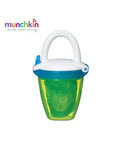 MyXL Munchkin Deluxe Voedsel baby Feederwereldwijd Kleur Willekeurige Sturen Baby Chew Fruit Groenten Fopspeen Tool 1 Count