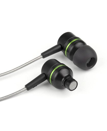 MyXL URBANFUN Gebalanceerde armatuur 3.5mm In Ear Oortelefoon Hybrid Driver 1dd + 1ba HiFi Metalen Oortelefoon Oordopje Headset met Microfoon oortelefoon
