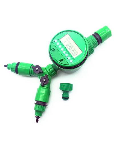 MyXL 1 set (5 Stks) automatische irrigatie Watering digitale timer Y Connector 3/4 Externe threadquick connector voor 4/7 of 8/11mm slang
