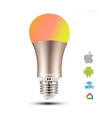 MyXL RGB Gloeilamp Werken met Google Thuis Dimbare E26 E27 Smart Lamp 6 W Kleur Veranderende via WiFi App Controle Wit Kleur Beschikbaar