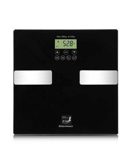 MyXL Smart Touch 400 lb/0.1 kg Digitale Weegschalen Smart Gewicht Maatregel Track Body Gewicht, BMI, Vet, Water, Calorieën, spier, Bone Massa Badkamer