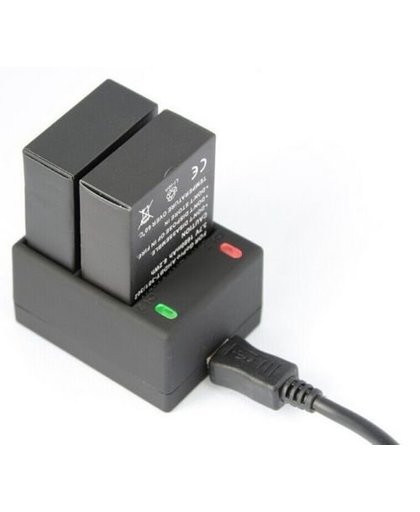 MyXL Ahdbt-301/302 ahdbt 301 ahdbt301 usb dual charger batterij opladen voor gopro hero3 +/3 accessoires, go pro accessoires
