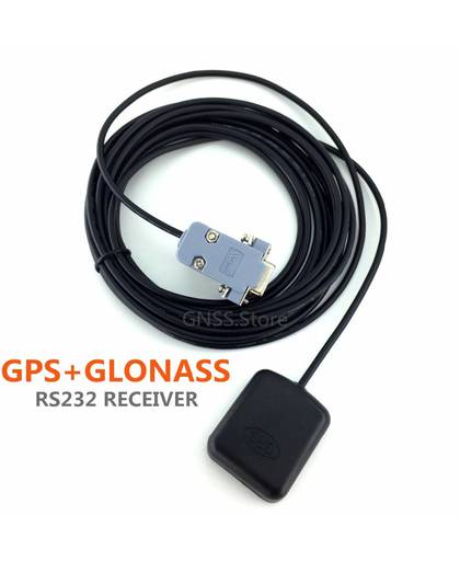 MyXL 5 V rs232 DB9 RS-232 GPS glonass ontvanger Antenne ublox8030 Gnss Chip Module Ontwerp, NMEA0183.