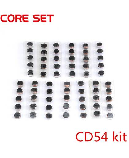 MyXL 65 stks 13 Waarden CD54 SMD Power Inductor Assortiment Kit 2.2UH-470UH Chip SmoorspoelenCD54 Draad Wond Chip