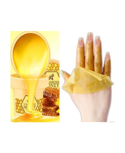 MyXL Hand wax honingwax 120g behandeling handen whitening masker huidverzorging verwijderen dode huid peeling exfoliator spa hydraterende