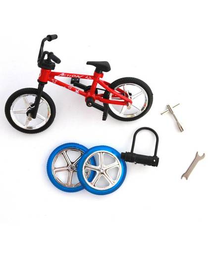 MyXL Uitstekende Kwaliteit bmx speelgoed legering Vinger BMX Functionele kids Fiets Vinger Bike mini-vinger-bmx Set Bike Fans Speelgoed