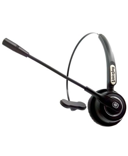 MyXL Bluetooth Headset, draadloze Bluetooth Oortje met Microfoon, Over het Hoofd Headset voor Mobiele Telefoon, Call Center, VoIP, Skype, muziek