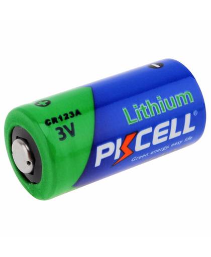 MyXL 2 x PKCELL 2/3A Batterij 16430 CR123A CR17345 (CR17335) 1500 mAh 3 V Lithium Batterij Batterijen