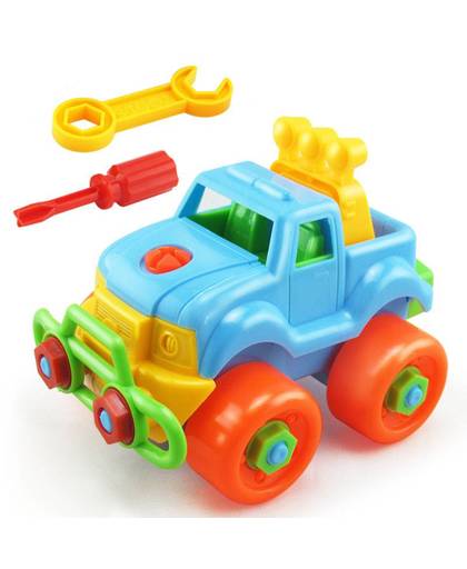MyXL Demontage Montage Moer Speelgoed Auto Klassieke Speelgoed Met Monteer Schroef Driver Vroege Puzzel Educatief Speelgoed Voor Kinderen Kids