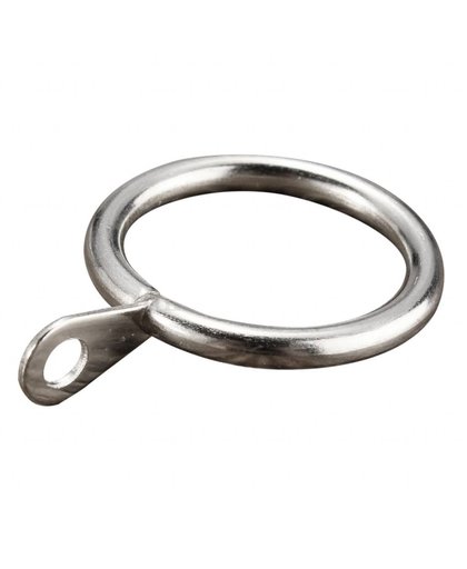 MyXL 10x Metalen Zilver Venster Douchegordijn Staaf Ringen Diameter 25mm
