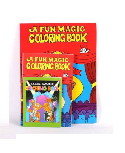 MyXL Grote Maat Funny Kleurboek Comedy Magic Boeken Close-up Straat Goocheltrucs Grimoire Spellbook Kind Puzzel speelgoed